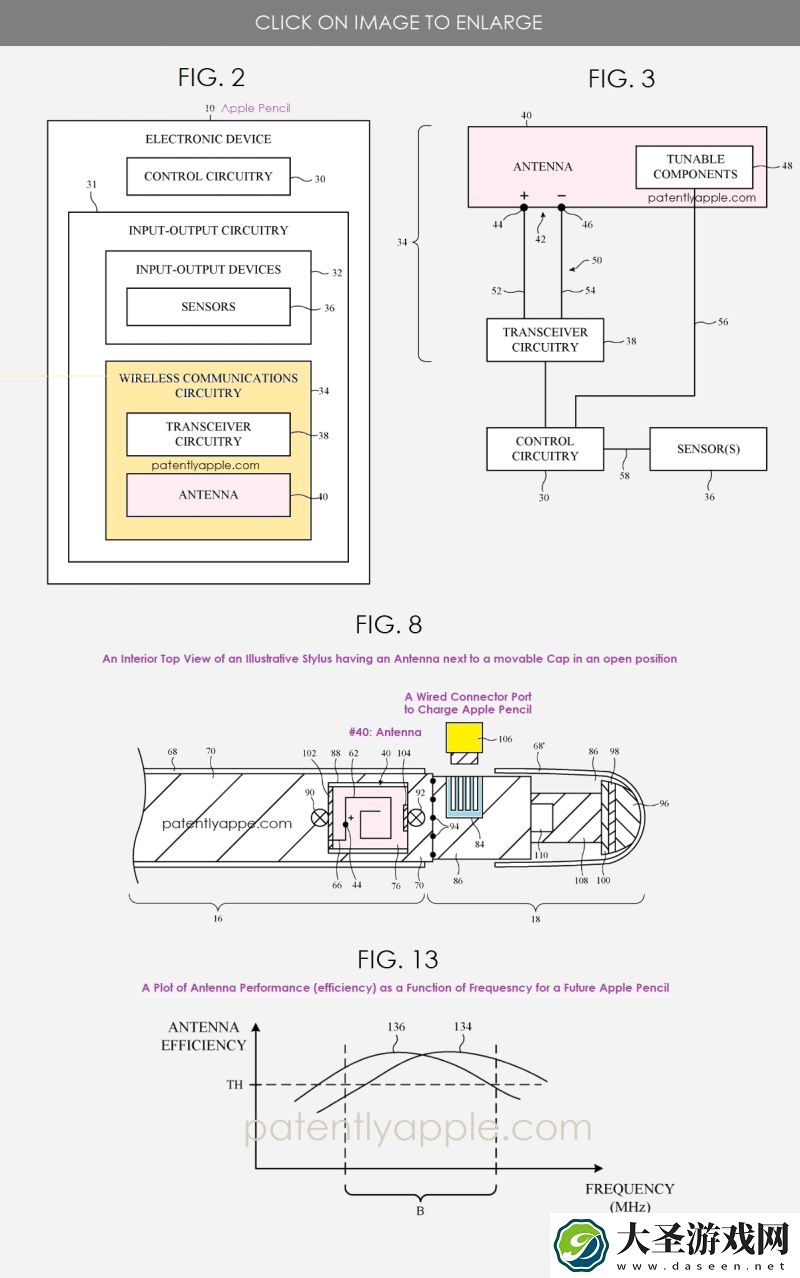 苹果 Apple Pencil 专利曝光