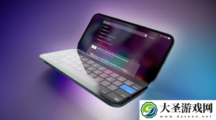 可折叠 iPhone 的售价可能在 2100 美元到 2300 美元之间