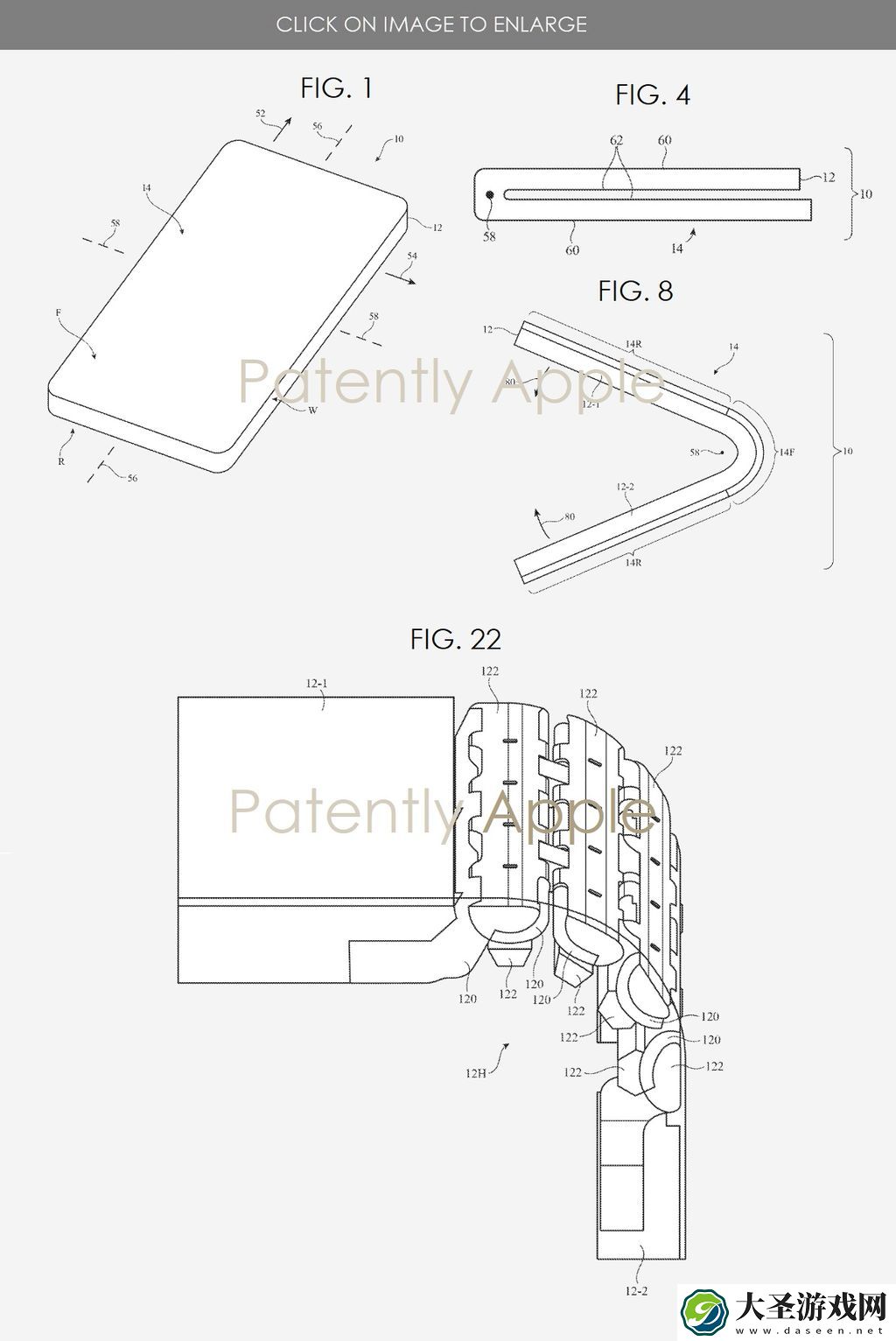 苹果折叠 iPhone / iPad 专利曝光