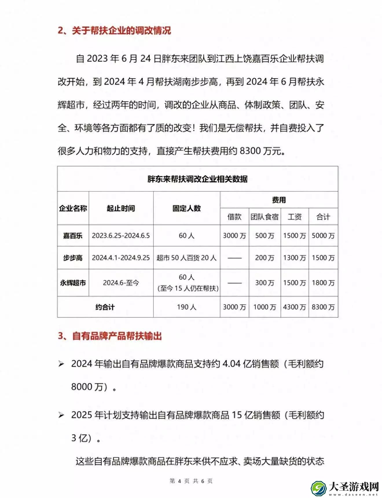 胖东来帮扶步步高永辉等企业