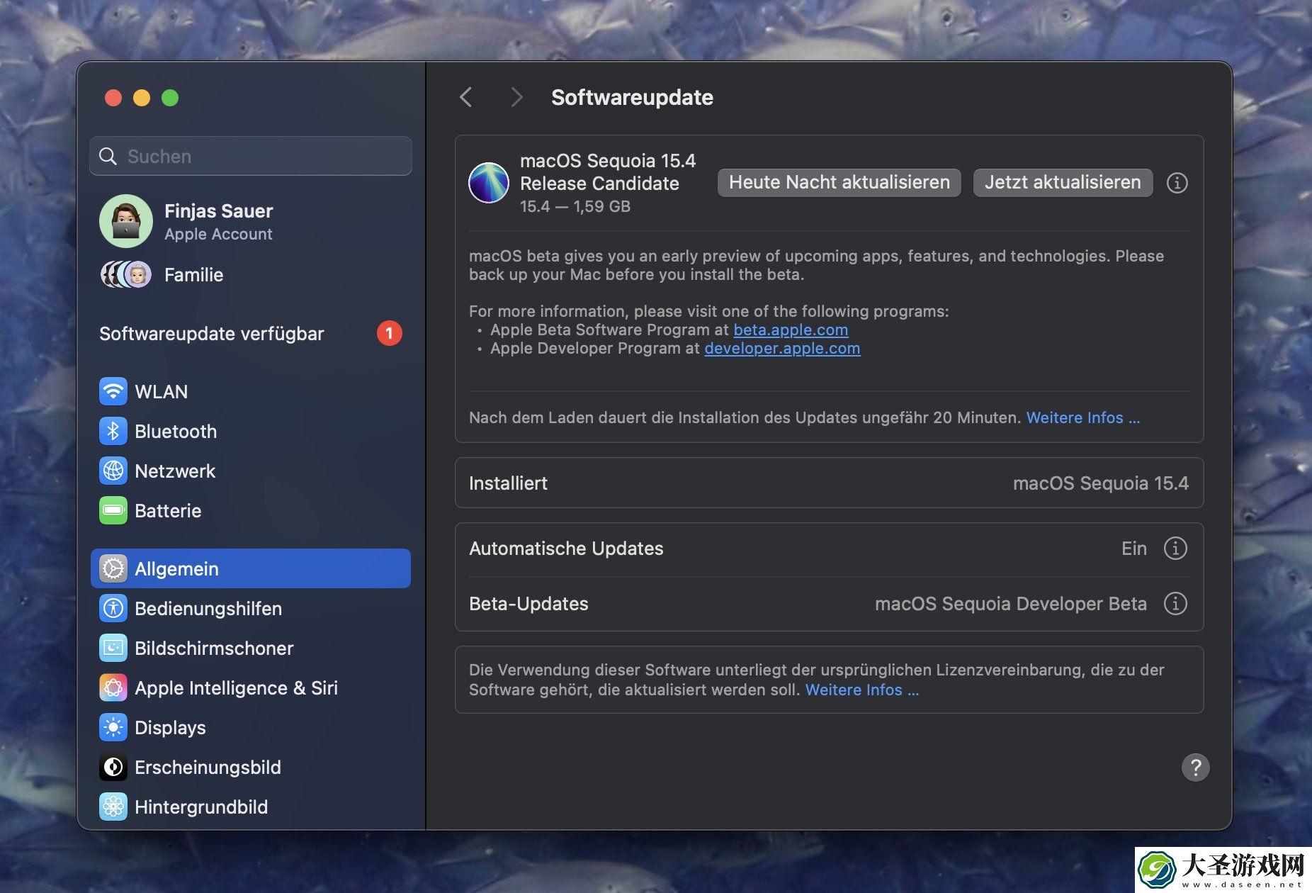 苹果发布第二个 macOS Sequoia 15.4 RC 候选版本