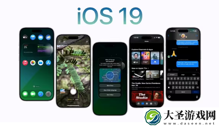 苹果 iOS 19 设计图泄露