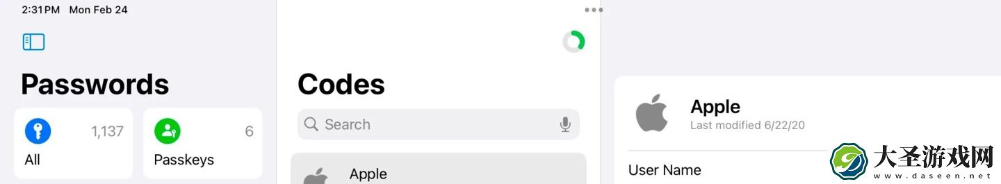 苹果 iOS 18.4 升级密码应用