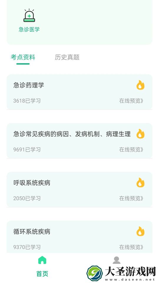 急诊科真题好课选