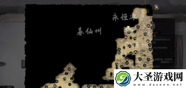 鬼谷八荒无极之境位置在哪