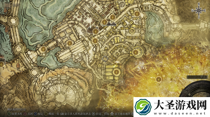 艾尔登法环地图全貌图最新2025