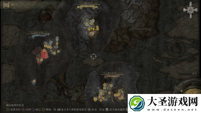 艾尔登法环地图全貌图最新2025