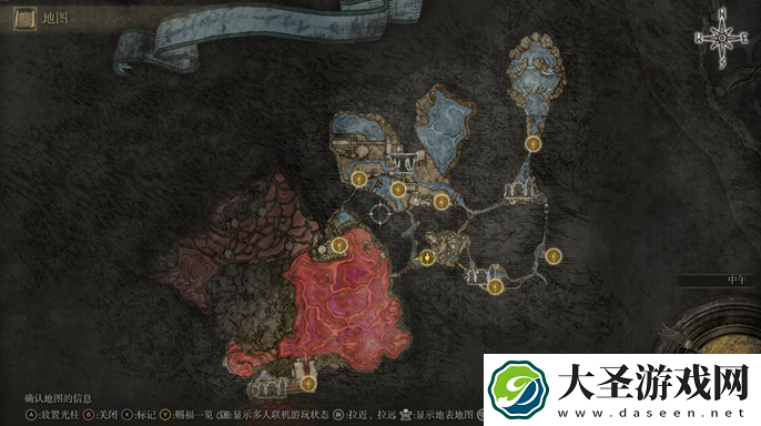艾尔登法环地图全貌图最新2025