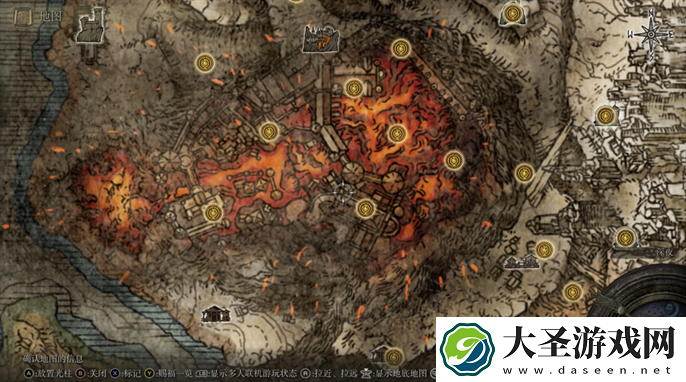 艾尔登法环地图全貌图最新2025