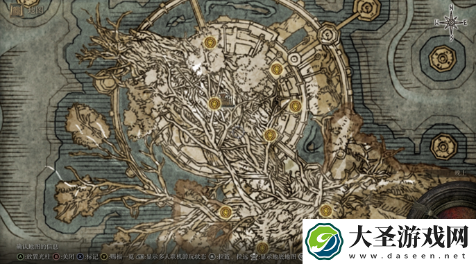 艾尔登法环地图全貌图最新2025