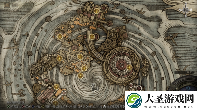 艾尔登法环地图全貌图最新2025