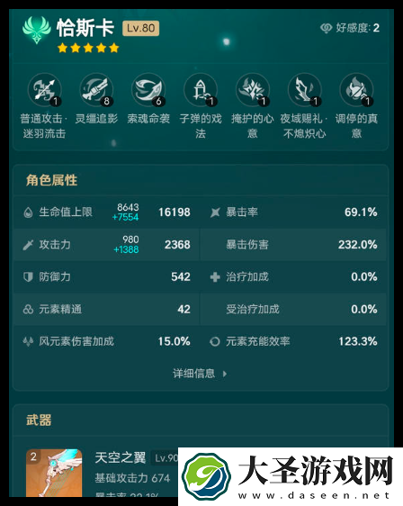原神恰斯卡用黑曜套还是风套