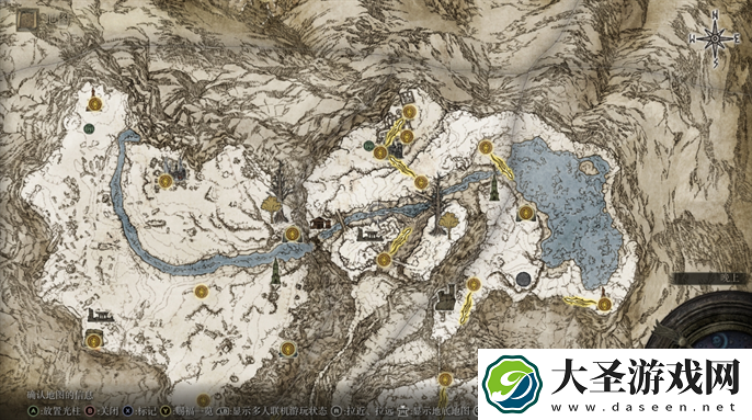 艾尔登法环地图全貌图最新2025