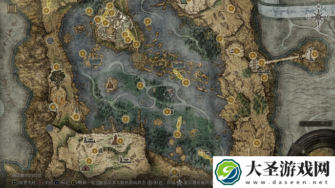 艾尔登法环地图全貌图最新2025
