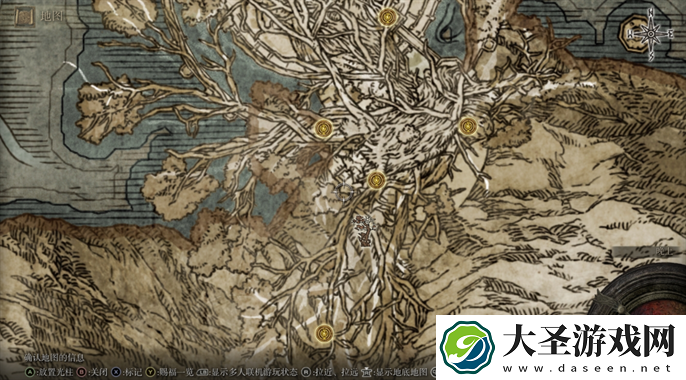 艾尔登法环地图全貌图最新2025