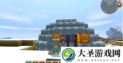 迷你世界冰原地形码哪些可以用