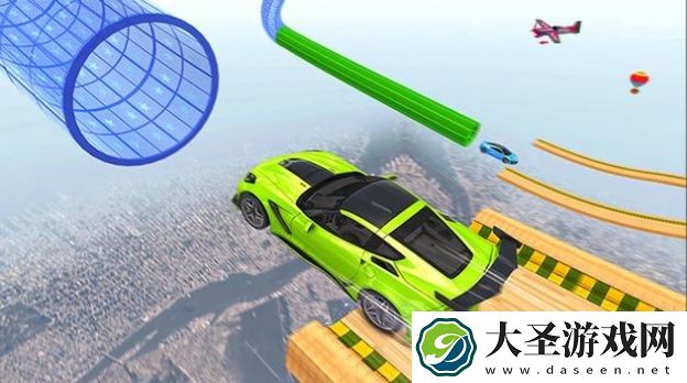 坡道汽车特技赛车
