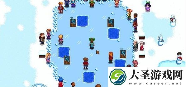 星露谷物语冰雪节对话怎么选择