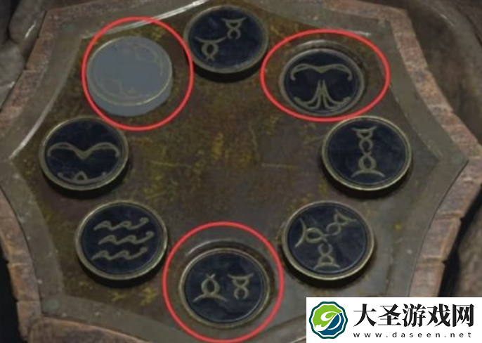 生化危机4重制版密码锁图案是什么