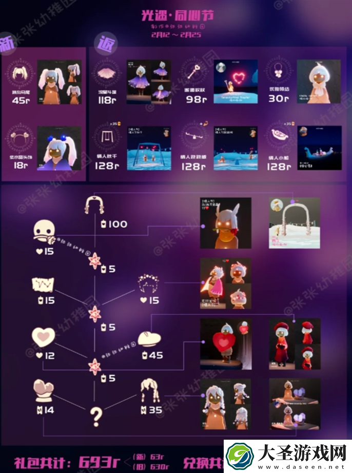 光遇同心节活动兑换图2025