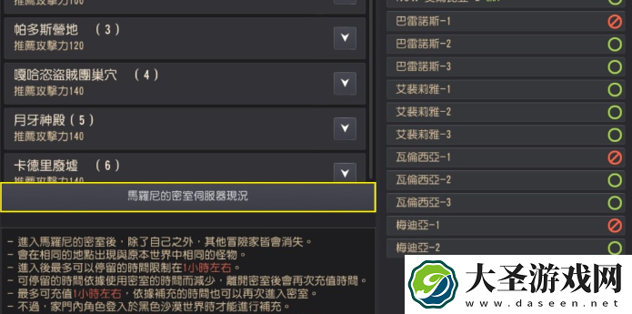黑色沙漠马罗尼密室怎么进入