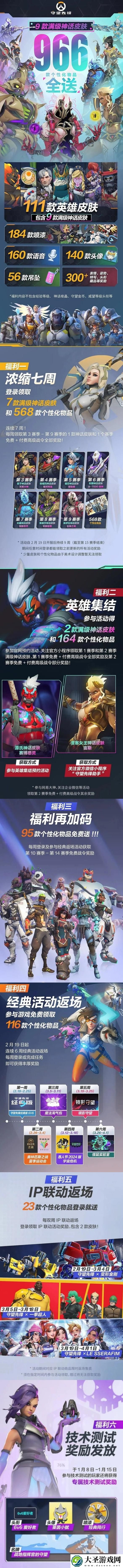 守望先锋国服回归补偿有哪些