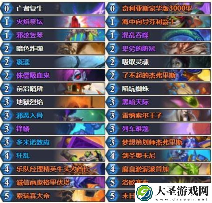炉石传说宇宙术卡组代码是什么