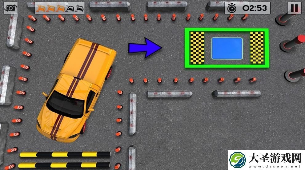 真实3D模拟停车