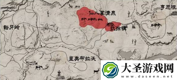 荒野大镖客救赎捕猎大师动物都在哪些地方