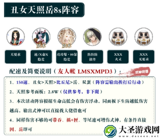 阴阳师夏目爬塔阵容怎么搭配最强
