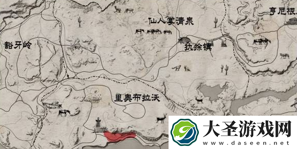 荒野大镖客救赎捕猎大师动物都在哪些地方