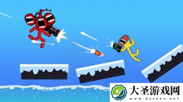 警笛头火柴人战斗