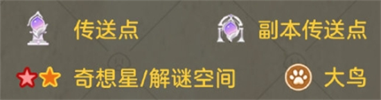 无限暖暖全地图奇想星在哪里