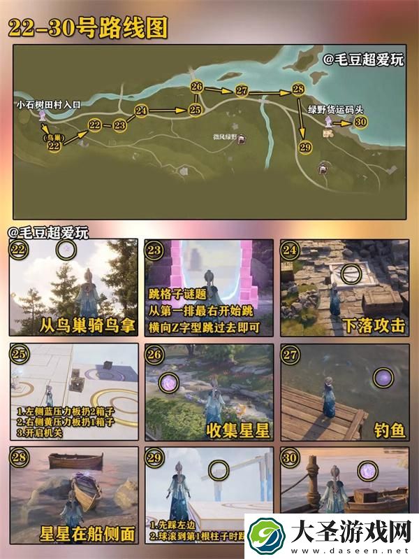 无限暖暖微风绿野奇想星在哪