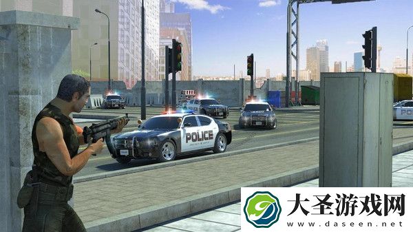 警车追逐任务3D
