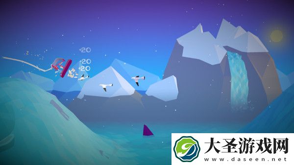 海洋的神奇和舞动