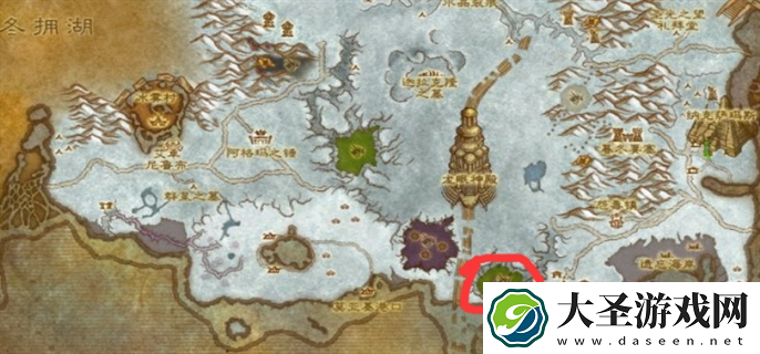 魔兽世界翡翠巨龙圣地在哪里
