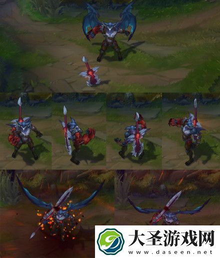 英雄联盟重做剑魔原画及皮肤改动预览