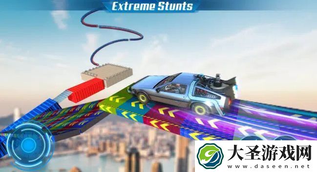 赛博汽车高空特技