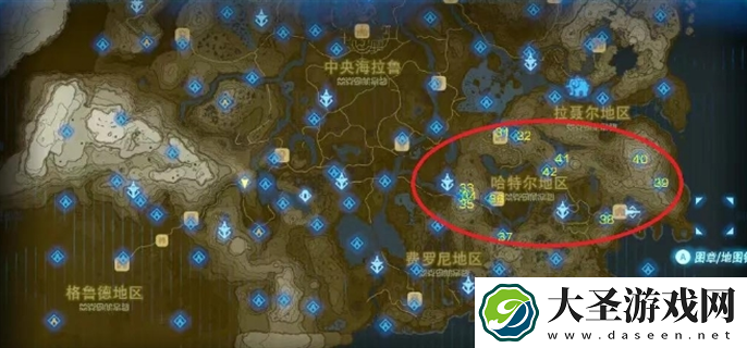 塞尔达传说荒野之息神庙在哪里