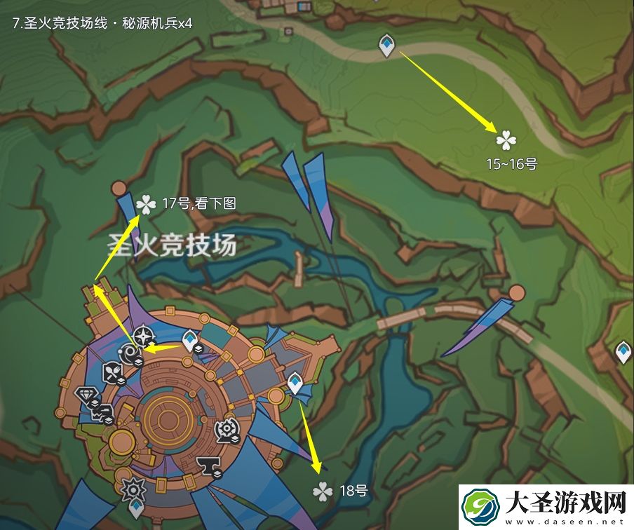 原神秘源机兵刷取路线是什么