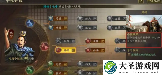 三国志战略版兖州之战个性点玩法攻略