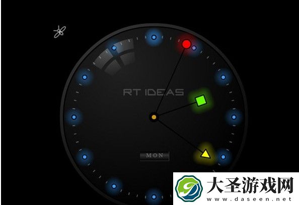 时钟屏保