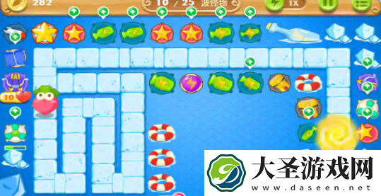 保卫萝卜2如何在35关赢得水晶