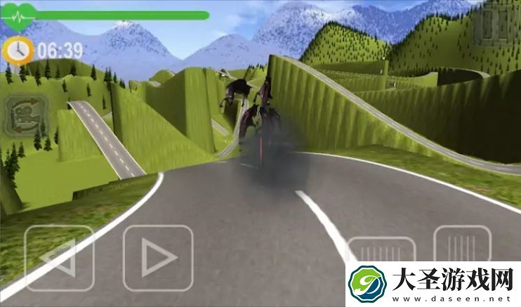 僵尸高速公路自行车驾驶