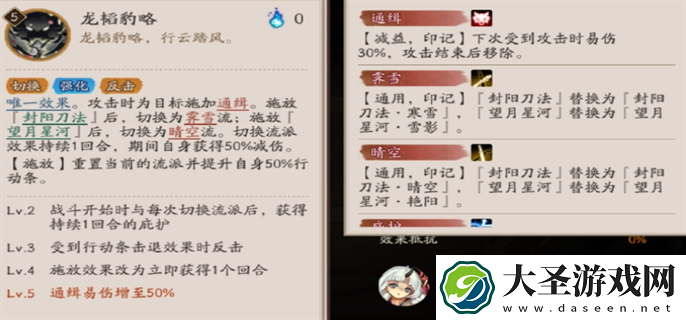 阴阳师封阳君技能是什么