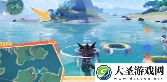 原神5.0湛蓝曜石断片位置在哪里