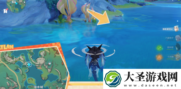 原神5.0湛蓝曜石断片位置在哪里