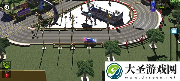 高科技赛车轨道赛车模拟