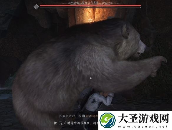 燕云十六声厚皮白化黑熊怎么打